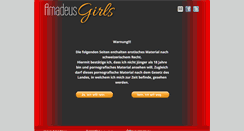 Desktop Screenshot of club-amadeus.ch